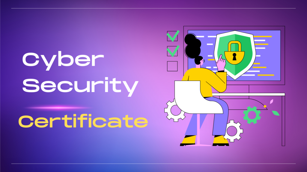 Cyber Security certificate